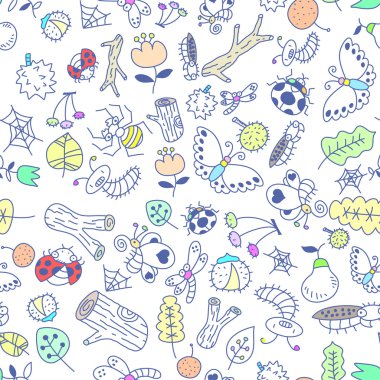 Cute panda cartoon collectie
