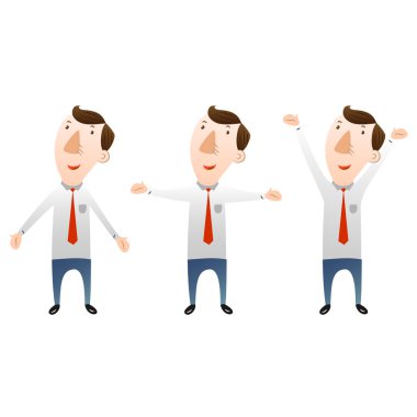 Kolları açık bir adam