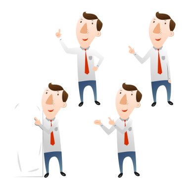 işaret ile iş adamı