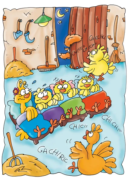 komik karikatür hayvanlar, ejderhalar, dinozorlar, top