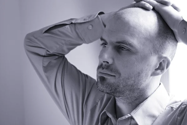 Upset young man — Stock Photo, Image