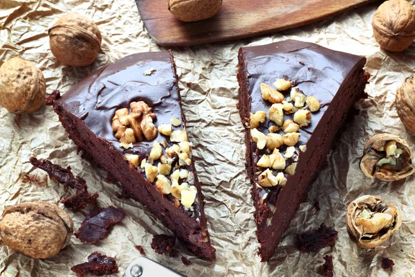 Pastel de chocolate de barro —  Fotos de Stock