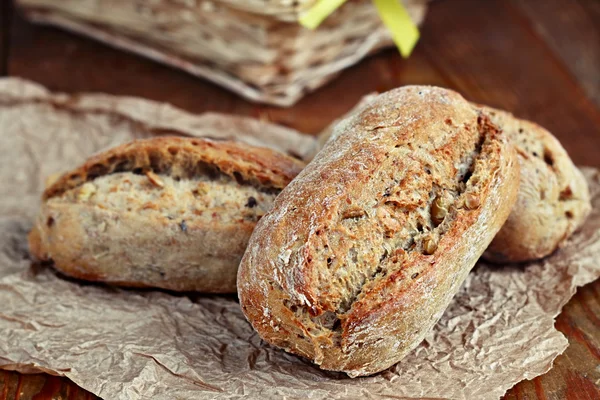 Rolls with seeds — Stock Photo, Image