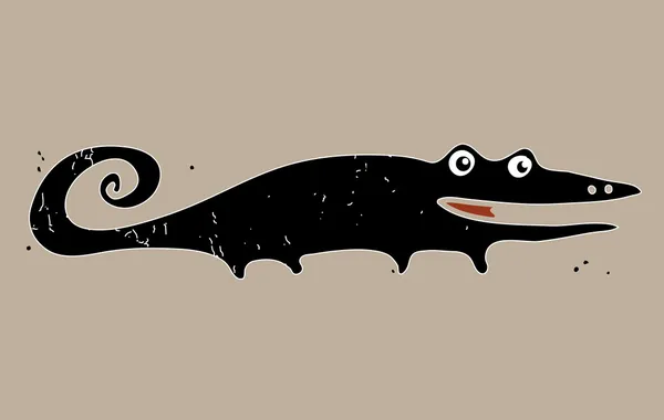 Lagarto feliz . — Archivo Imágenes Vectoriales