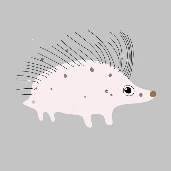 Pequeno Hedgehog — Vetor de Stock