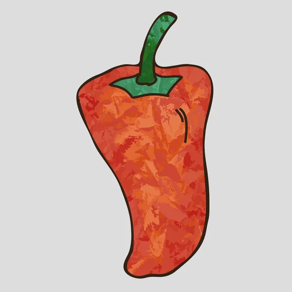 Ícone de pimenta . —  Vetores de Stock