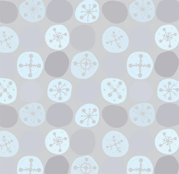 Modèle de flocon de neige . — Image vectorielle