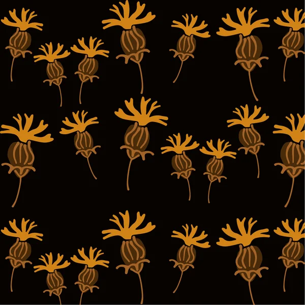 Floral textuur — Stockvector