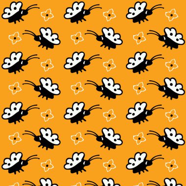 doku soyut kelebek ile.