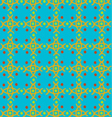 soyut çiçek desenli.