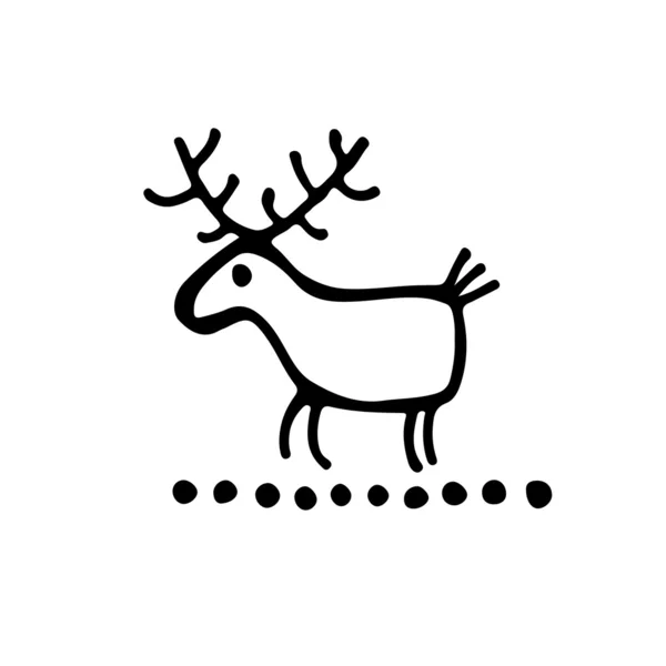 Ikona jelenia. — Wektor stockowy