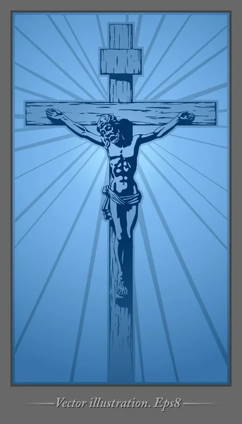 Jesus Christ, crucifix, blessing, cross, Christianity, vector