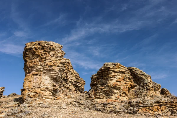 The destroyed rock — Stock Photo, Image