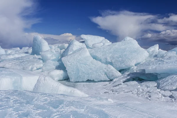 Hielo roto — Foto de Stock