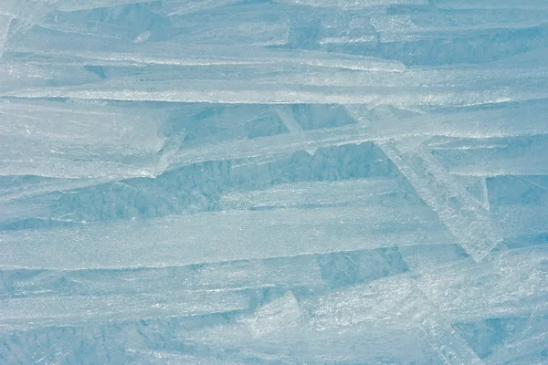 Varas de gelo de água de Baikal de fundo — Fotografia de Stock