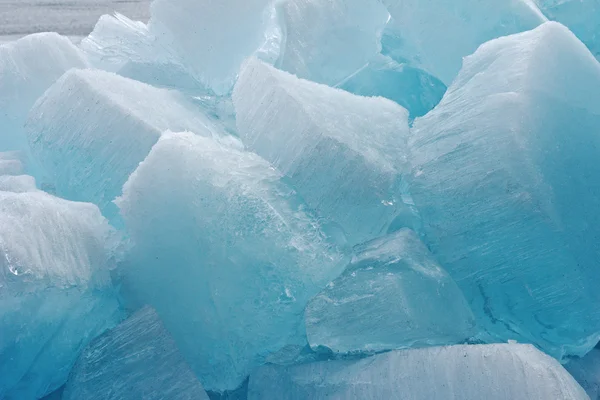 Bloques de hielo de hielo puro — Foto de Stock