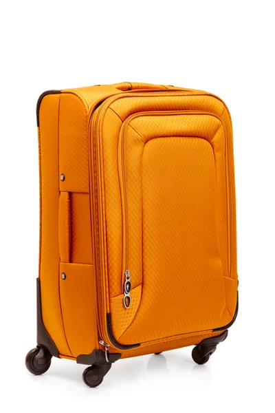 長い旅行のための大きなスーツケース ロイヤリティフリーのストック写真