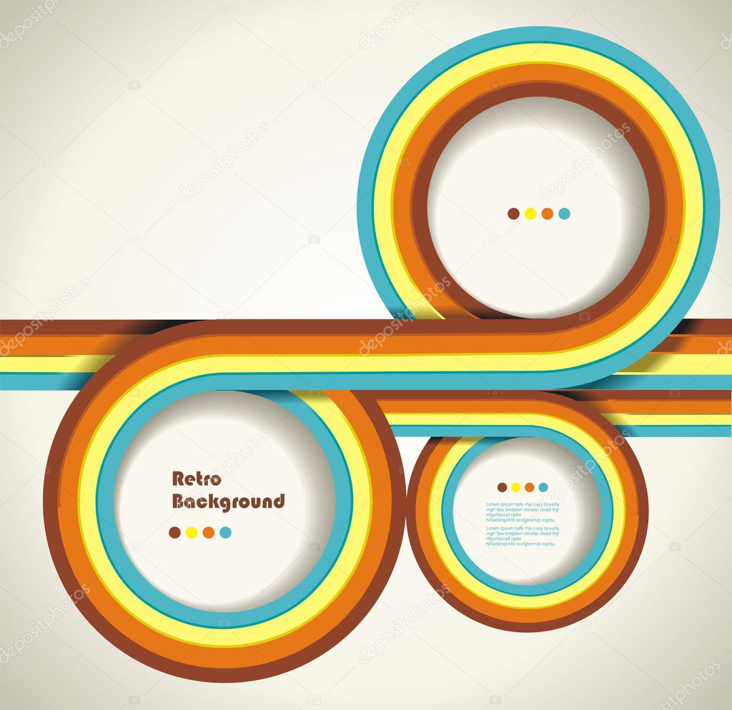 Vektorgrafiken Retro Hintergrund Design Vektorbilder Retro Hintergrund Design Depositphotos