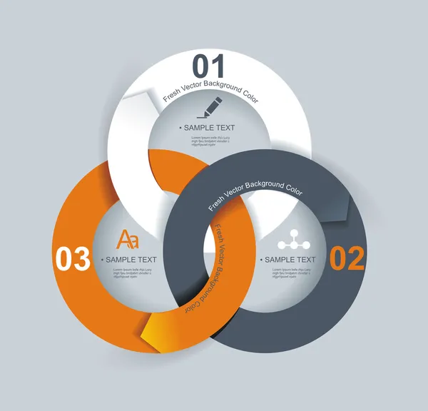 Conjunto de elementos de infografía — Archivo Imágenes Vectoriales