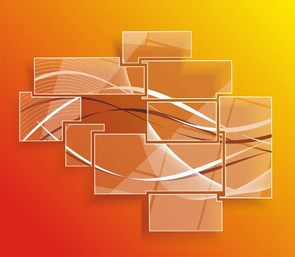 Φόντο πορτοκαλί αφηρημένη μοτίβο ιστοσελίδα — Διανυσματικό Αρχείο