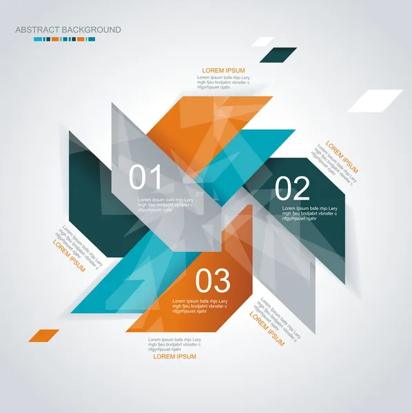 Moderne infographics sjabloon stijl. — Stockvector