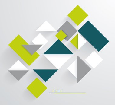 soyut 3d grafik kağıt