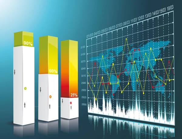 Reise-Infografik Set mit Globus. Vektorillustration. — Stockvektor