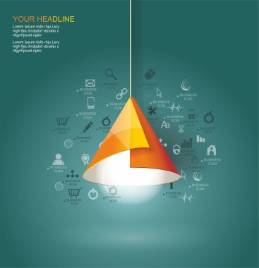 Ampullü resimli şablon