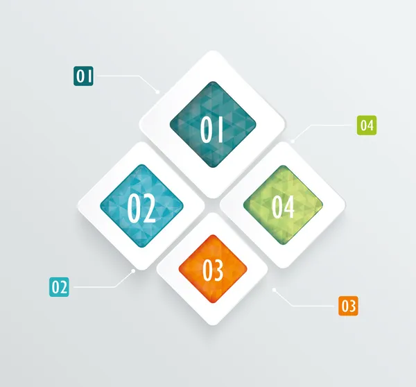 Zakelijke cirkeldiagram voor documenten en rapporten voor documenten — Stockvector