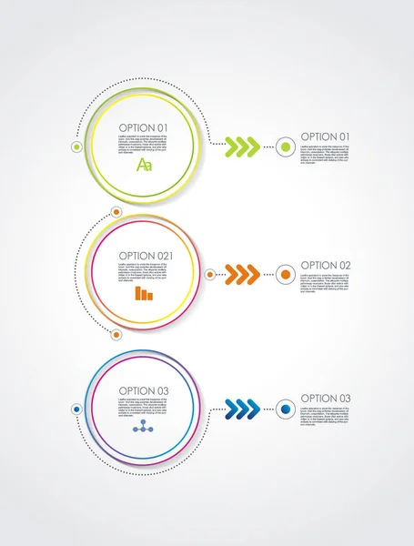 Web Banners Ontwerp Kan Gebruikt Worden Voor Workflow Layout Diagram Rechtenvrije Stockvectors