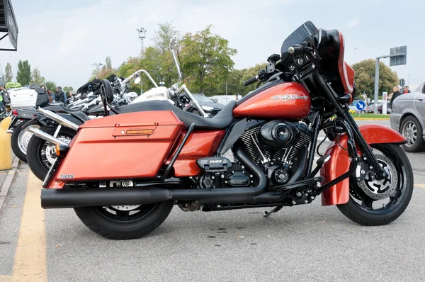 2011 inşa harley davidson street glide — Stok fotoğraf