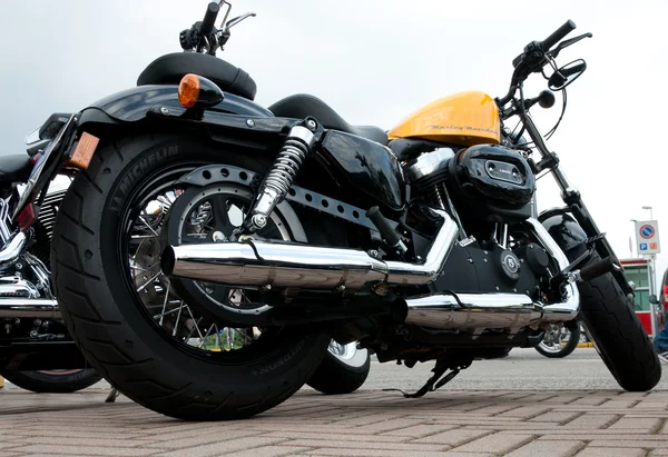 2005 r. zbudowany harley davidson sportster xl 1200 x — Zdjęcie stockowe