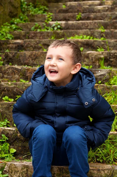 Smiling little boy — Stock Photo, Image