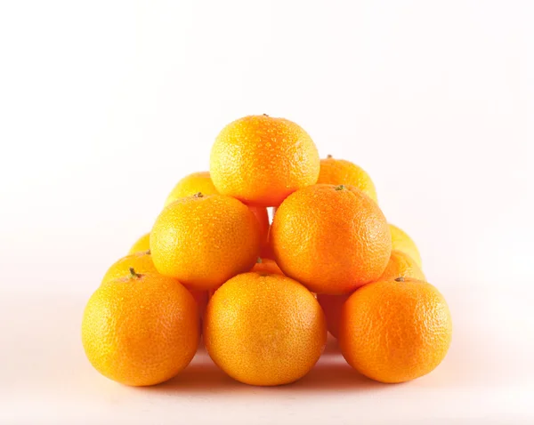Piramide di mandarini freschi — Foto Stock