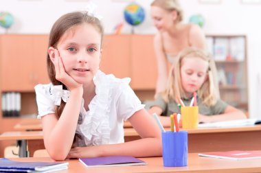 Öğrenciler sınıfta