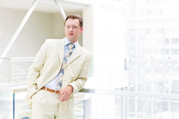 Smiling business man — Stock Photo, Image