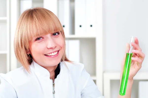 Portrait of chemist — Stock Photo, Image