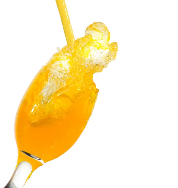 Glas Orangensaft — Stockfoto