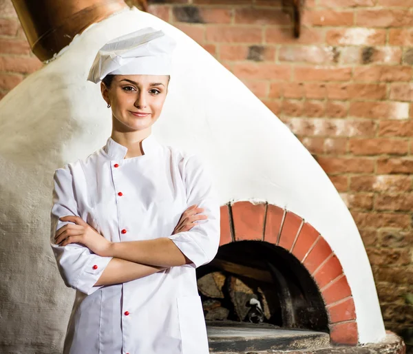 Retrato de un cocinero — Foto de Stock