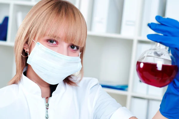 Portrait of chemist — Stock Photo, Image