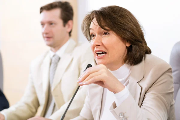 Portrait of a senior businesswoman — Stock Photo, Image