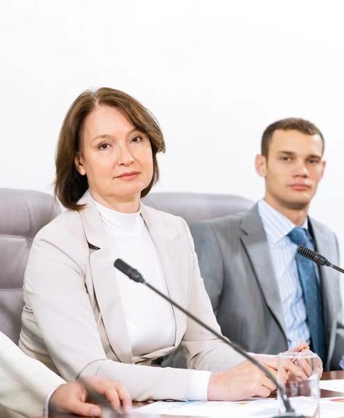 Porträt einer leitenden Unternehmerin — Stockfoto