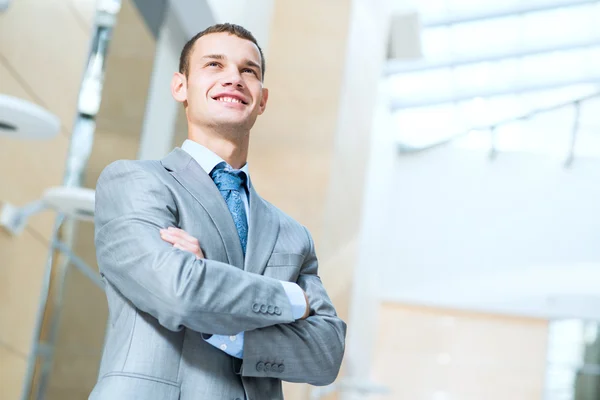 Porträt eines erfolgreichen Geschäftsmannes — Stockfoto