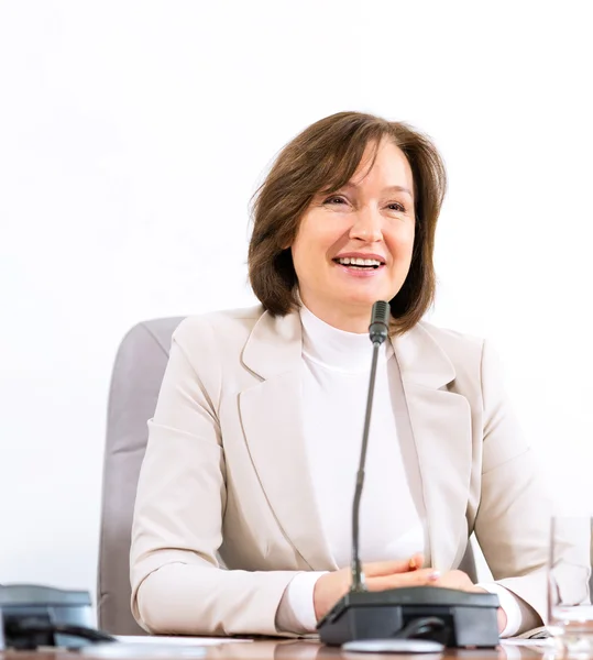 Portrait of a senior businesswoman — Stock Photo, Image