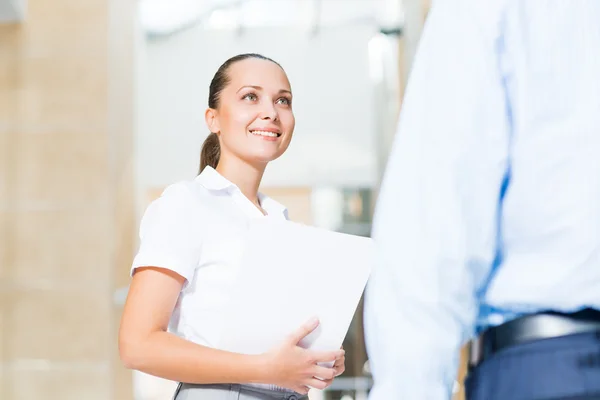 Portrait of a business woman — Stock Photo, Image