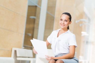 başarılı bir iş kadını portresi