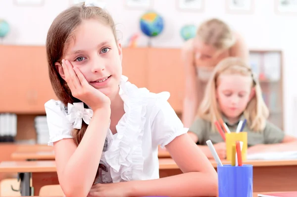 Leerlingen in klas — Stockfoto