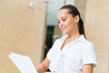 başarılı bir iş kadını portresi