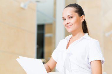 başarılı bir iş kadını portresi