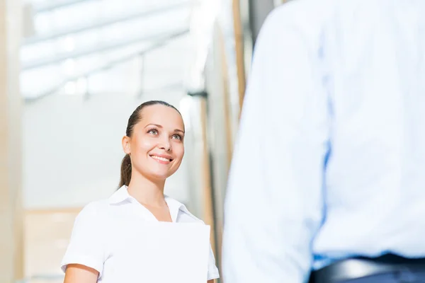 Retrato de una mujer de negocios — Foto de Stock